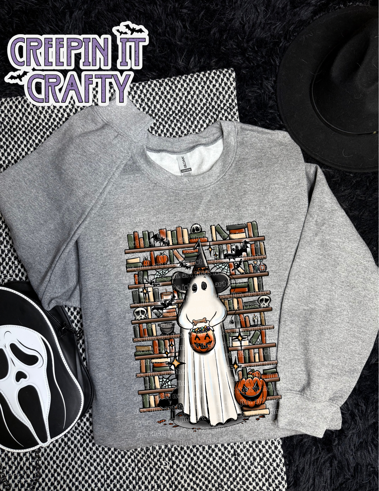 Spooky shelf