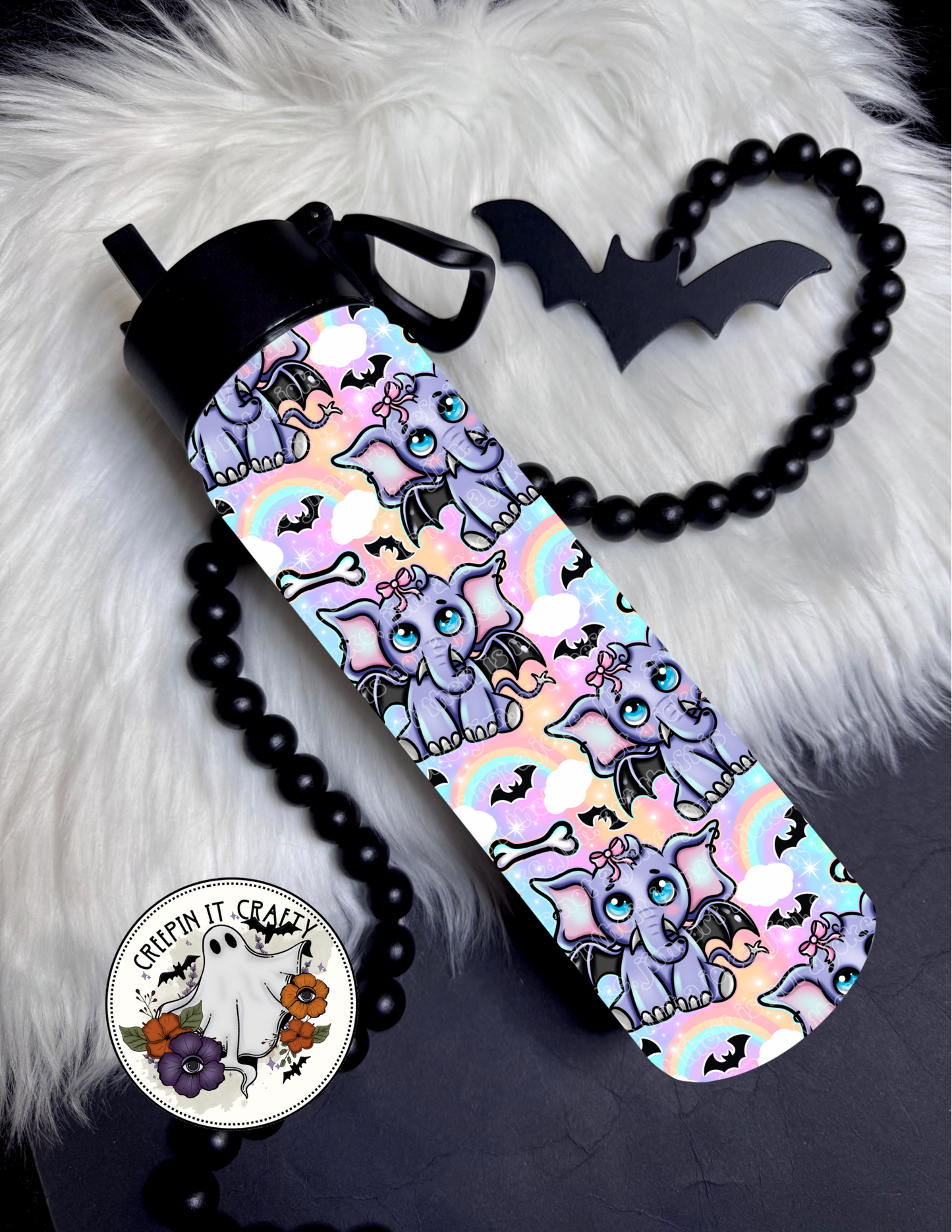 Pastel elephants