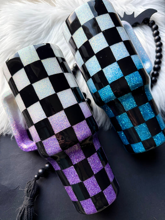 Checkered Tumbler