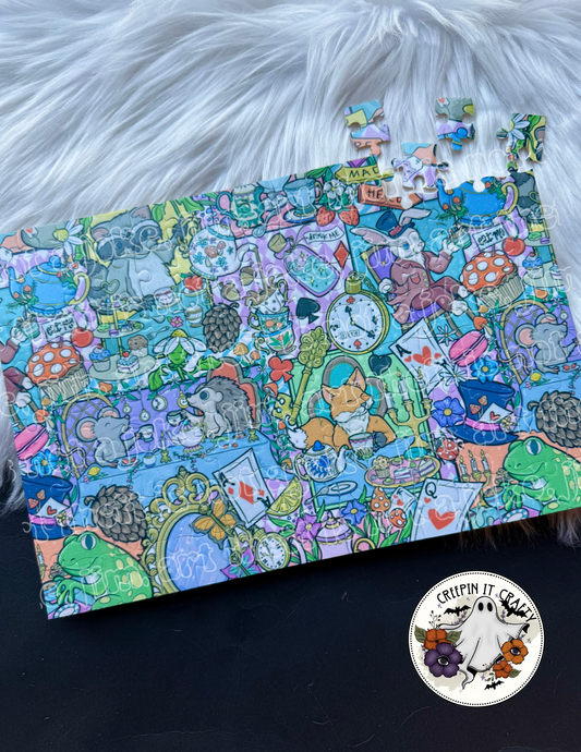 Animal Tea Party Puzzle