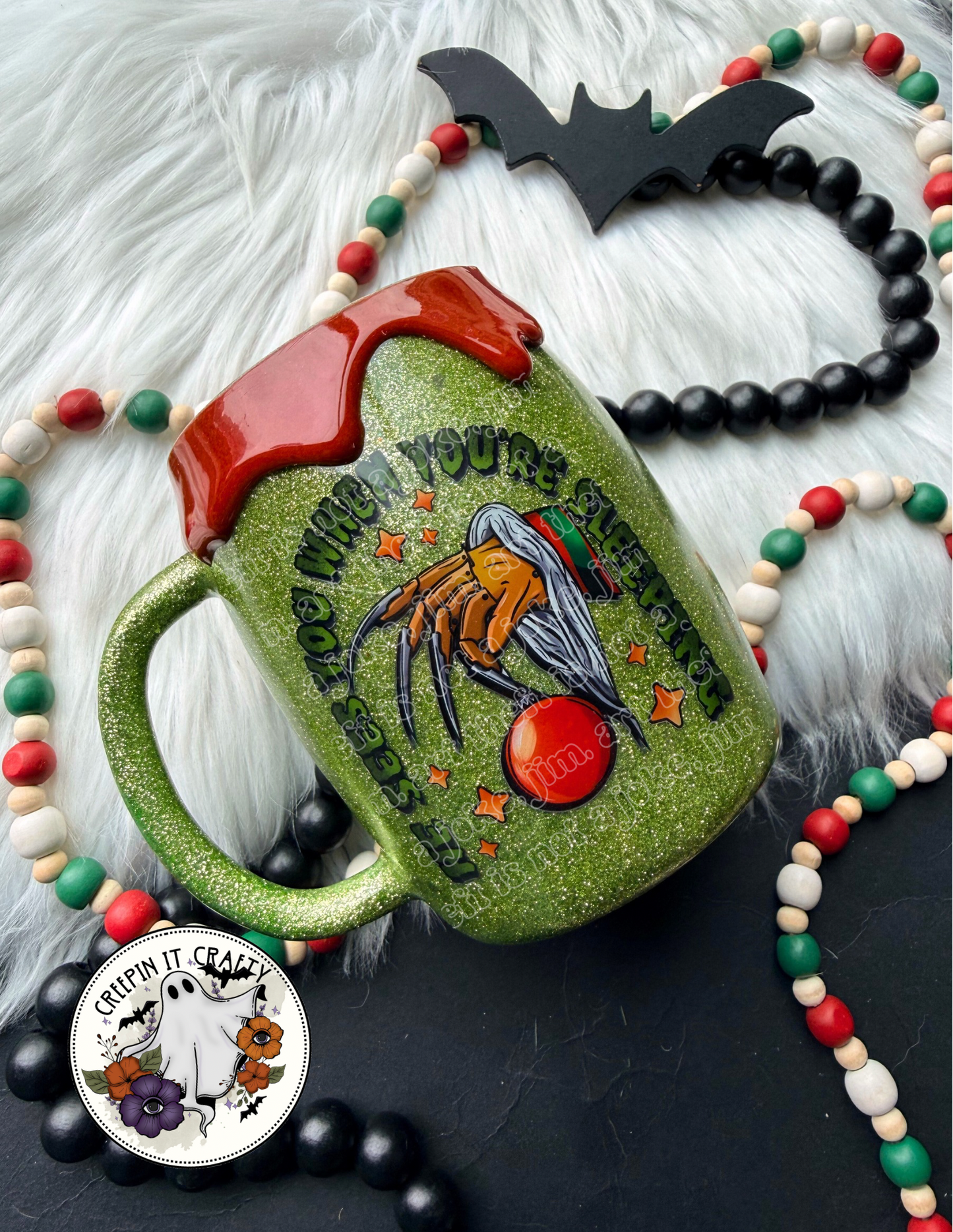 He sees you when you’re sleeping